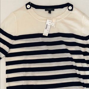 J crew Tipi sweater with button detail